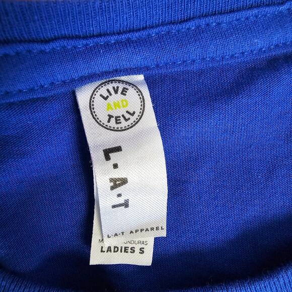 Disney Minnie Mouse Blue T-Shirt Personalized with HANNAH Women's S - Picture 6 of 7